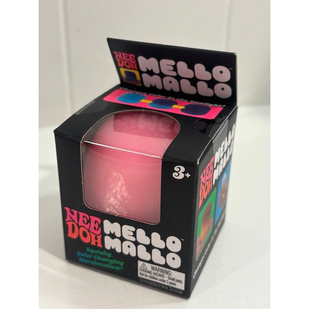 NeeDoh Mello Mallo Changing Squishy Pink